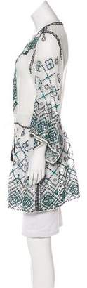Calypso St. Barth Embroidered Silk Dress w/ Tags