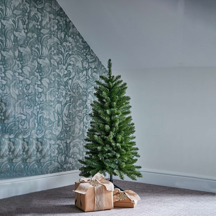 Dunelm Kingswood Fir 4ft Pencil Christmas Tree Green ShopStyle