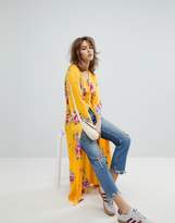 Thumbnail for your product : Free People Alexa Floral Duster Jacket In Maxi Length