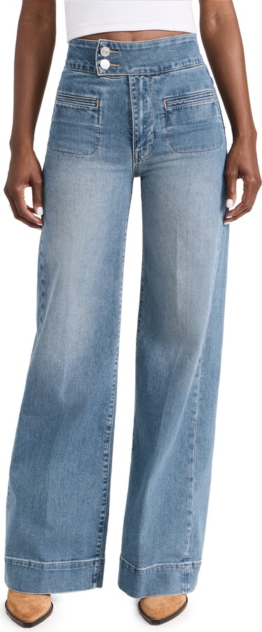 FRAME Le Hardy Wide Leg Jeans