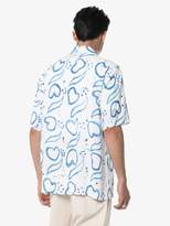 Thumbnail for your product : Our Legacy hand-painted tile-print shirt