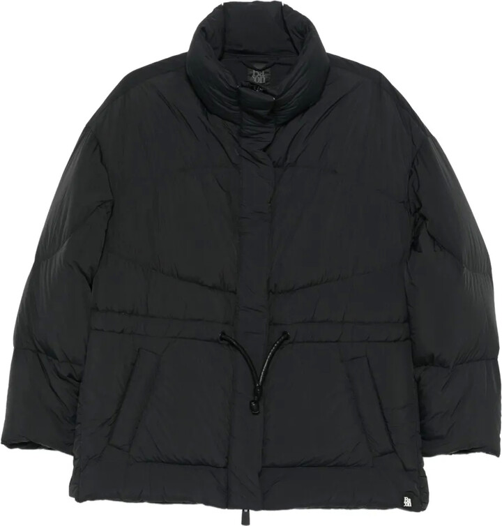 Bacon Drawstring-Waist Padded Coat