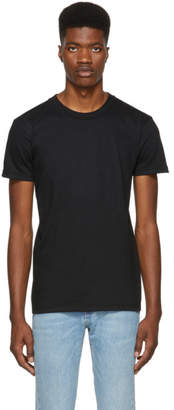 Naked & Famous Denim Denim Denim Black Ringspun Cotton T-Shirt