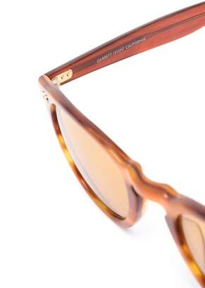 Garrett Leight Hampton x Sun round-frame sunglasses