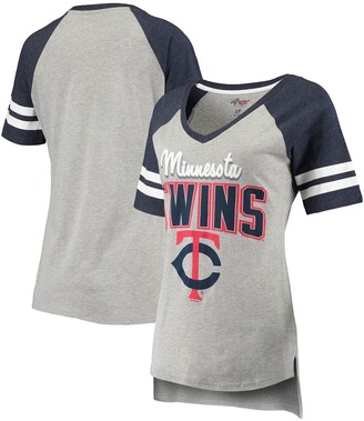 Fanatics Branded Men's Navy Minnesota Twins Team Front Line Long Sleeve T-Shirt - Navy