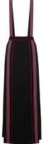 Thumbnail for your product : Anna Sui Embroidered Crepe Maxi Skirt