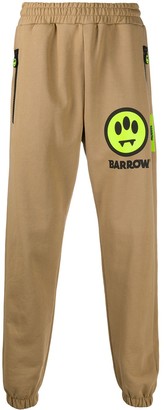 BARROW Embroidered Patch Track Pants