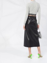Thumbnail for your product : Alexander Wang Long-Sleeve Crop Top