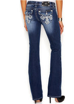 Thumbnail for your product : Miss Me Embellished Bootcut-Leg Jeans, Blue Wash