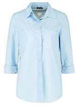 Thumbnail for your product : boohoo NEW Womens Poplin Shirt in Polyester 3% Elastane