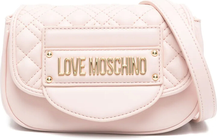 Love Moschino Logo-Lettering Cross Body Bag
