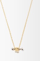 Thumbnail for your product : Delfina Delettrez Two In One Diamond & 18kt Gold Pendant Necklace