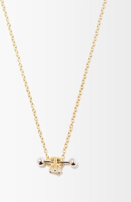 Delfina Delettrez Two In One Diamond & 18kt Gold Pendant Necklace