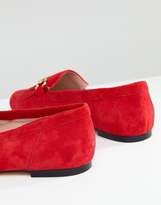 Thumbnail for your product : Office Furious Fringed Flat Suede Loafers