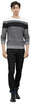 Thumbnail for your product : Kenneth Cole Marled Stripe Crewneck Sweater