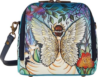 Anuschka Zip Around Travel Organizer - 668 (Enchanted Garden) Handbags