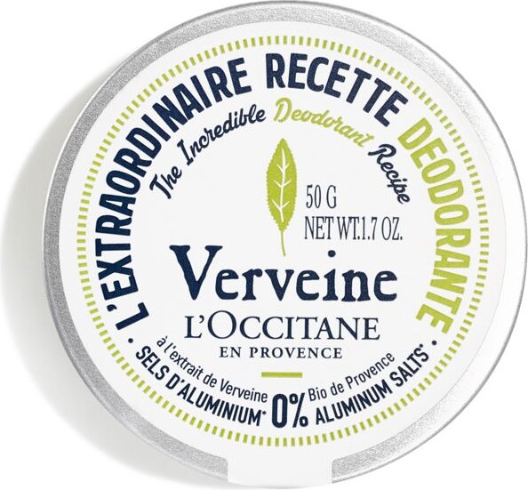 L'Occitane The Incredible Deodorant Recipe in V erbena