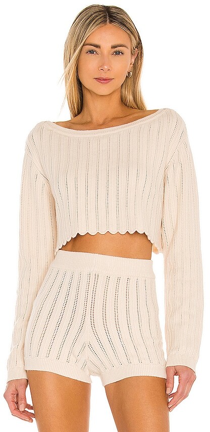 tularosa cat ruffle sweater