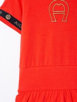 Thumbnail for your product : Aigner Kids Hooded Logo Tape Dress