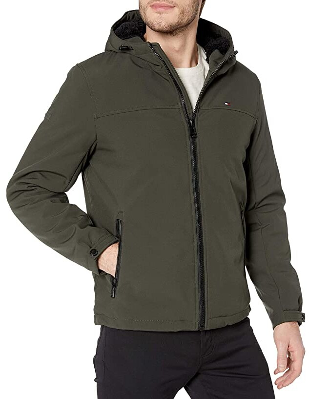 Tommy Hilfiger Men's Soft Shell Sherpa Lined Performance Jacket - ShopStyle
