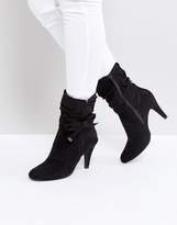 Thumbnail for your product : Head Over Heels By Dune Rayna Black Heeled Ankle Boots