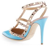 Thumbnail for your product : Valentino 'Rockstud' T-Strap Leather Pump (Women)