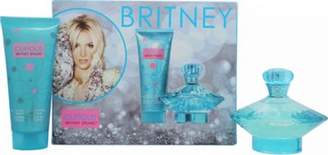 Britney Spears Curious Gift Set 100mL Edp Spray + 100mL Body Souffle For Women
