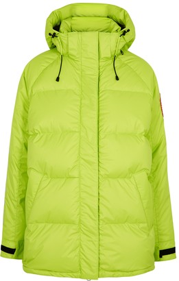 Canada Goose Approach Bright Green Quilted Shell Jacket