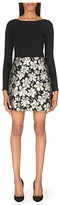 Thumbnail for your product : Alice + Olivia Sarah brocade-skirt dress