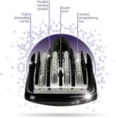 Thumbnail for your product : Babyliss Diamond Heated Smoothing and Straightening Brush
