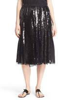 Thumbnail for your product : Tibi Eclair Sequin Silk Skirt