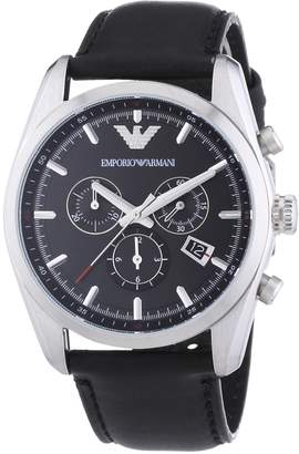 Emporio Armani Men's AR6039 Sport Leather Watch