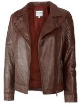 Thumbnail for your product : Fat Face Lordore Asymmetric Leather Biker Jacket
