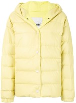 Thumbnail for your product : Yves Salomon Padded Hooded Jacket