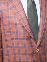 Thumbnail for your product : Isaia tartan pattern blazer