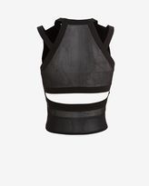 Thumbnail for your product : Helmut Lang Opposing Opacity Crop Top