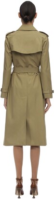 Burberry Waterloo Cotton Canvas Trench Coat