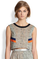 Thumbnail for your product : Python-Print Cropped Vest