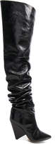 Thumbnail for your product : Isabel Marant Lostynn Leather Thigh High Boots