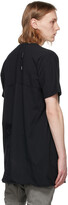 Thumbnail for your product : Boris Bidjan Saberi Black One Piece Regular Fit T-Shirt