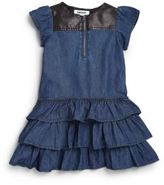 Thumbnail for your product : DKNY Infant's Ruffled Denim Dress