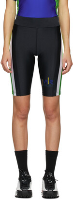 Martine Rose SSENSE Exclusive Black & Blue Cycling Shorts