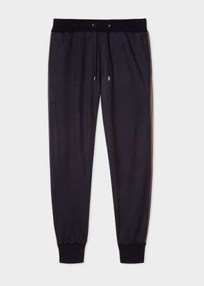 Paul Smith Men's Dark Navy 'Artist Stripe' Wool Sweatpants - ShopStyle  Activewear Pants
