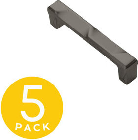 Sapphire Geiger Series 5 in. (128 mm) Center-to-Center Modern Cabinet Handle/Pull (5 Pack)