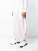 Thumbnail for your product : Comme des Garcons Homme Plus flared tapered trousers