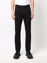Thumbnail for your product : Philipp Plein Low-Rise Slim-Cut Jeans
