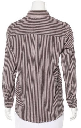 Etoile Isabel Marant Striped Button-Up Top