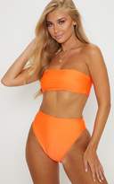 Thumbnail for your product : PrettyLittleThing Pink Mix & Match High Waisted High Leg Bikini Bottom