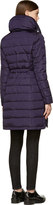 Thumbnail for your product : Moncler Aubergine Quilted Down Flamme Coat