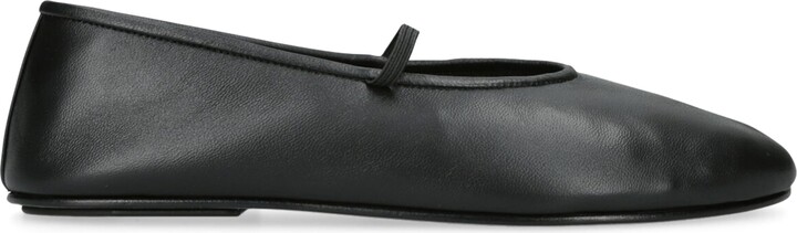 The Row Elastic Ballet Flats